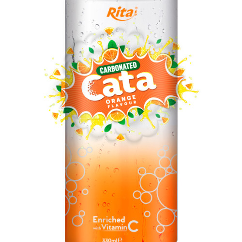 330ml Carbonated Orange Flavor Drink